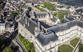 Château royal de Blois / vue aérienne (1)